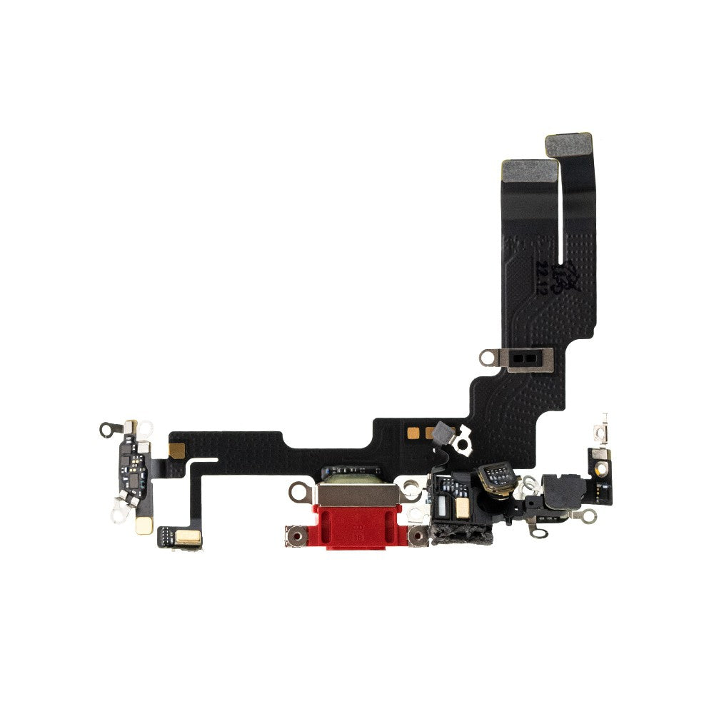 Charging Port for iPhone 14 (Purple)-Red Charging Port for iPhone 14 (Purple)-Red